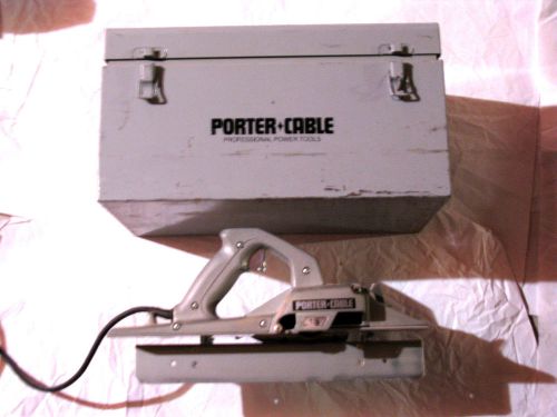 RARE MINT Porter Cable PC Porta Plane 126 - Excellent Condition