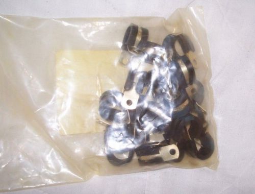 Loop type cushioned aluminum  1/2 &#034;clamp ms21919wdg8   (20 count) for sale