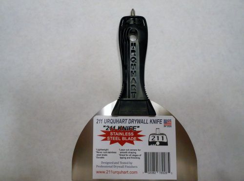 211urquhart knife 6&#034; stainless steel drywall knife w/ #2 phillips bit in handle for sale