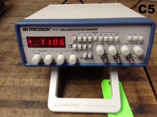 B K Precision 4017A 10 MHz Sweep Function Generator