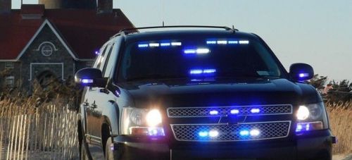 Ubl interior visor dash light amber emergency towing fire ems police security for sale
