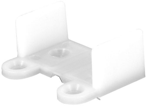 2 Packages N 6565 Bypass Door Guide  Nylon  Bottom Mount