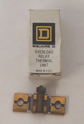 Square D B15.5 Overload Relay Thermal Unit USA Made