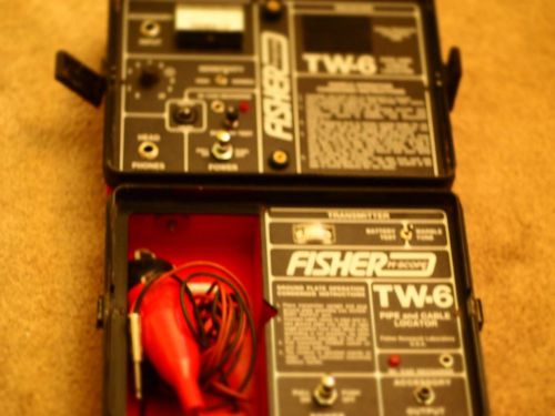 Fisher M-Scope TW-6 Split-Box Underground Pipe &amp; Cable Locator