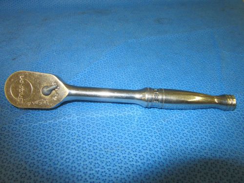 SNAP-ON F80 RATCHET WRENCH REVERSIBLE SOCKET 3/8&#034; DRIVE TOOL MECHANIC USED #S1