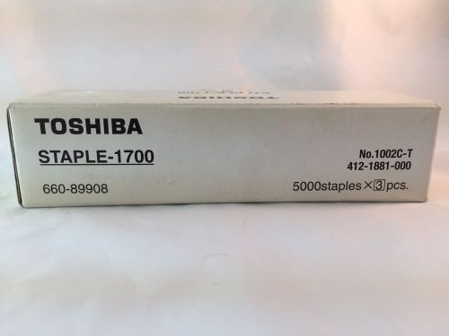 TOSHIBA Staple-1700  **Free Shipping**
