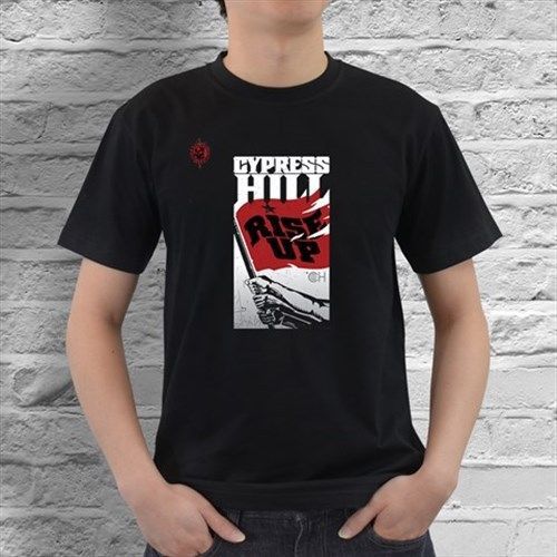 New Cypress Hill Raise Up Mens Black T-Shirt Size S, M, L, XL, XXL, XXXL