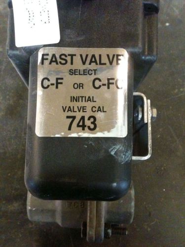 Raven Flow Control Fast Valve with 1&#034; stainless steel ball valve