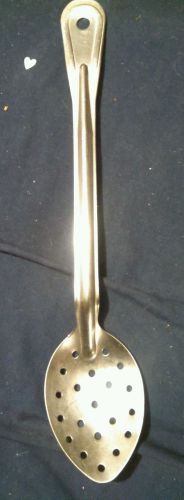 Commercial kitchen 16&#034; slotted spoon USED