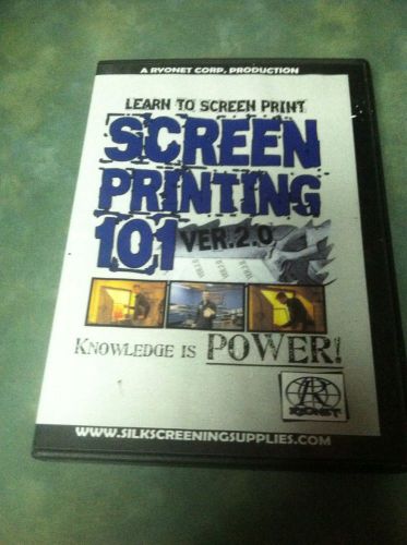 Screen Printing Video How To Screen Print