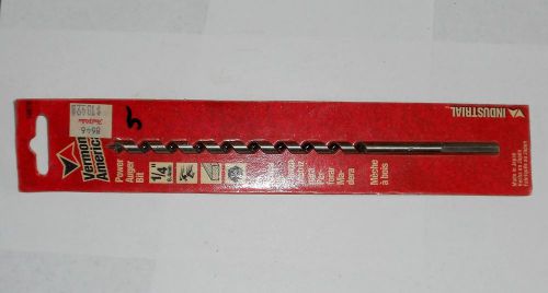 Vermont american 18670 power ship auger drill bit  1/4&#034; x 7 1/2&#034; for sale