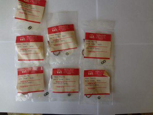 LOT OF EIGHT  MICRODOT CONNECTORS 033-0219-0001