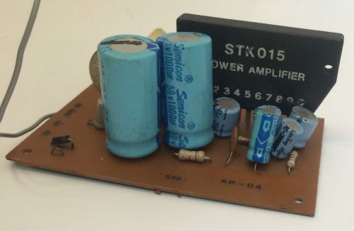 STK015  Power Amplifier on Board w/ Semicon Transistors