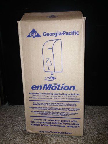 Georgia pacific enmotion automatic soap or sanitizer dispenser model 52055 for sale