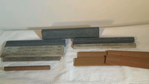 Assorted stones for machinist tool die mold maker gunsmith knife arkansas polish for sale