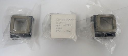 Lot of 3 switch guard p/n 51059-2 ducommun technologies for sale