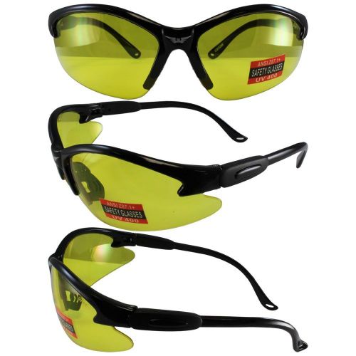 Global vision cougar safety glasses sunglasses global vision yellow for sale
