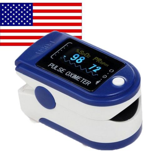 USA Finger Tip Pulse Oximeter Blood Oxygen SpO2 Monitor FDA CE Approved CONTEC
