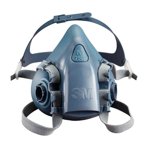 3m 7502 half facepiece reusable respirator 37082(aad) medium for sale