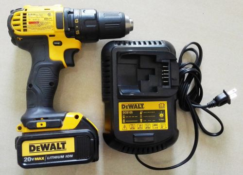 DeWalt 20V DCD780 Cordless Drill and 1 x 20Volt 3Ah battery and 1 x Charger