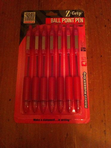Z Grip PINK Ballpoint Office Pens With PINK Ink - NEW In SEALED Package -