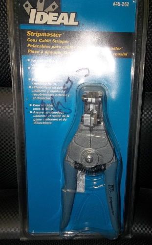 IDEAL STRIPMASTER COAX CABLE STRIPPER, 45-262, NEW