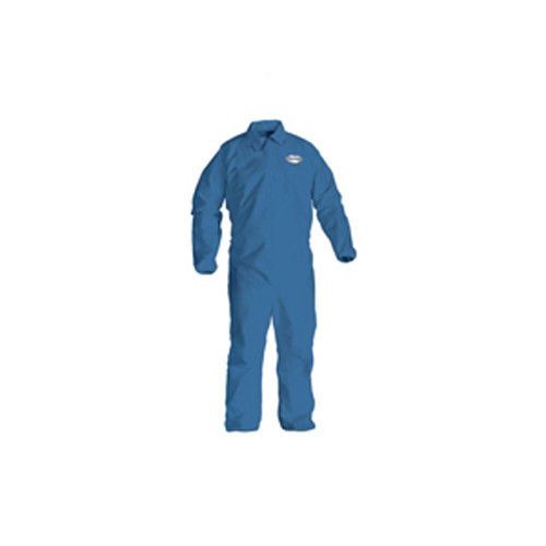 Kleenguard A60 Extra Large Elastic-Cuff and Back Coveralls in Blue