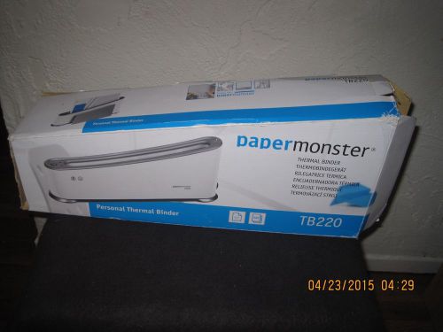 Paper Monster TB220 Thermal Binding Machine