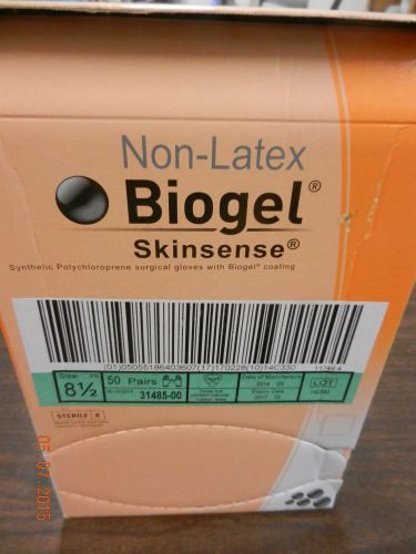 BioGel 31485 NON Latex SkinsenseGlove Sz 8.5  New -  50prs