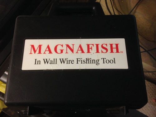 MAGNAFISH  MAGNETIC IN -WALL WIRE .CABLE PULLING FISHING SYSTEM