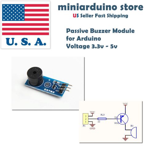 High Quality Passive Buzzer Module for Arduino