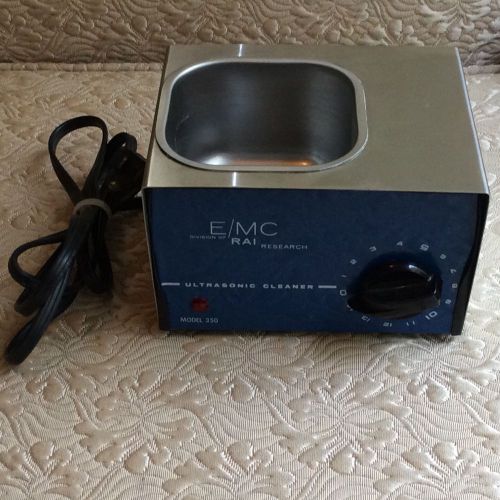 Vintage E/MC RAI RESEARCH Electromation ULTRASONIC CLEANER MODEL 350 works