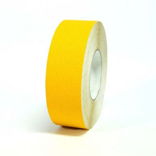2 Rolls Yellow Non Skid Tape - 2&#034; X 60&#039; Adhesive - 60 Grit - Yellow Anti Slip