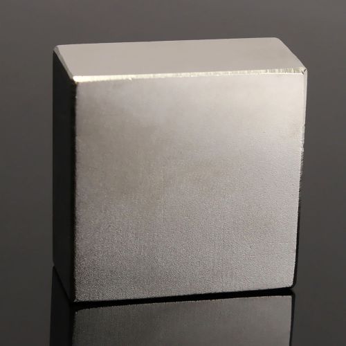 1Pc Big Large N52 Strong Neodymium 40 x 40 x 20mm Rare Earth Block Fridge Magnet