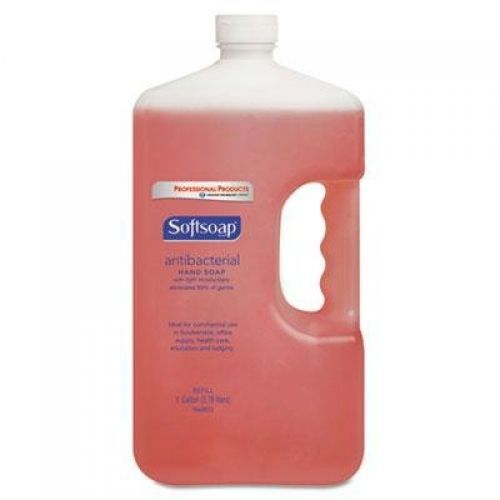 Brand New Softsoap Antibacterial Hand Soap Crisp Clean Pink 1Gal Bottle