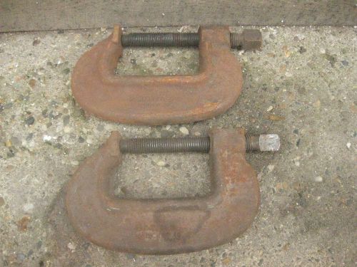 2 Hargrave -4 inch Series No. 40 - Fat body,  SuperClamps - Forged Steel