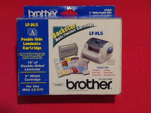 Brother LF-DL5 Double Side Laminate Cartridge - Use with LX-570