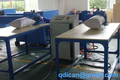 Polyester fiber carding and pillow filling machine for sale