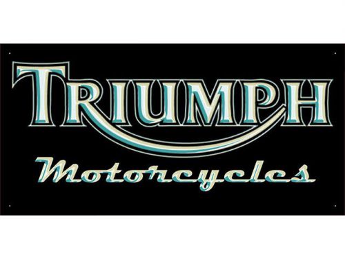 Advertising Display Banner for Triumph Sales Service Parts