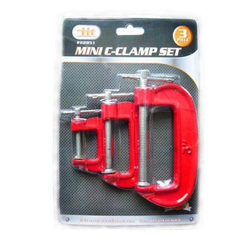 IIT 22851 Mini C Clamp Set, 3-Piece