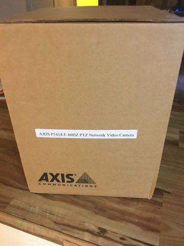 Axis P5414-E PTZ Dome Security Camera 0588-001- 18x Optical / Day &amp; Night