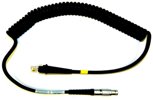 ]&#034;LXE&#034;  Lemo Connector PSC Un-Decoded Scanner Coiled Cable (152892-0001)