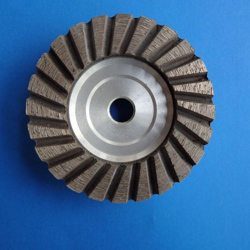 4&#034; Diamond cup wheel AL disc Turbo segments coarse for granite,marble,stone