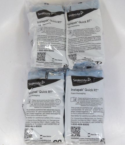 Sealed Air Instapak Quick RT #60 Foam Packaging 18&#034; x 24&#034; Lot 4 Bags Instapack