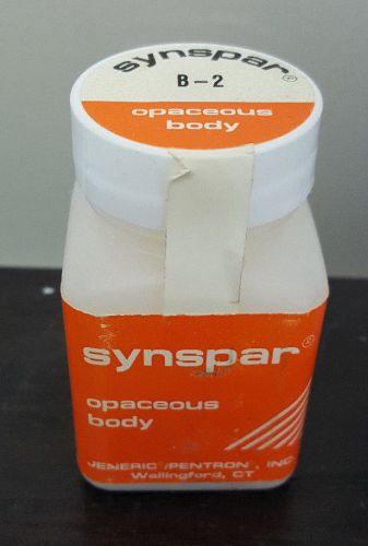 Synspar Opaceous Body Shade B2 Brand New 1 Ounce Unopened Bottle