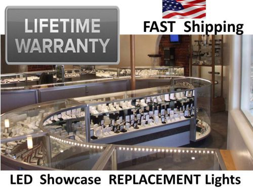 Showcase led lighting ___ l.e.d. show case glass display lights universal for sale