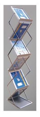 Literature Rack Display Holder Metal Stand For Trade Show 6 Pockets Free Shippin