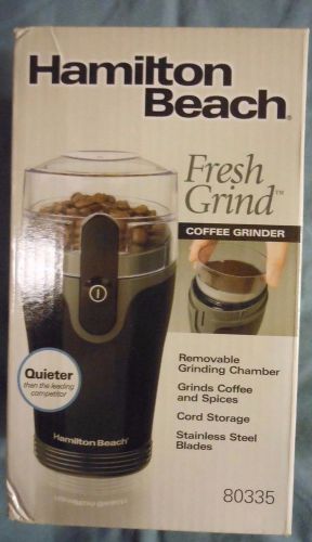 Hamilton Beach Fresh Grind   Coffee  Spice Grinder   #80335   New in Box