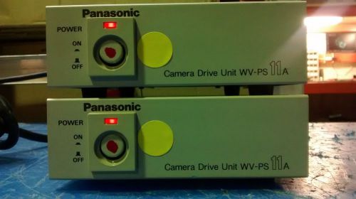 Lot of 2 USED UNTESTED Panasonic Camera Drive Unit WV-PS11A