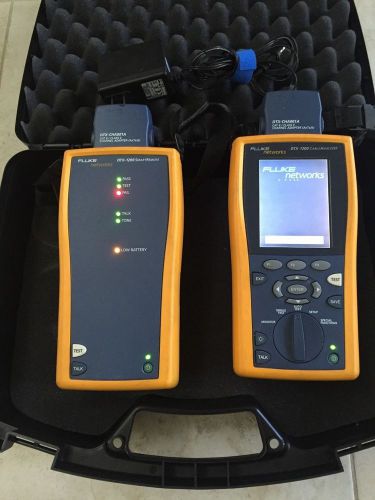 Fluke Networks DTX-1200 Cat5e Cat6 Digital Cable Analyzer Tester with Case